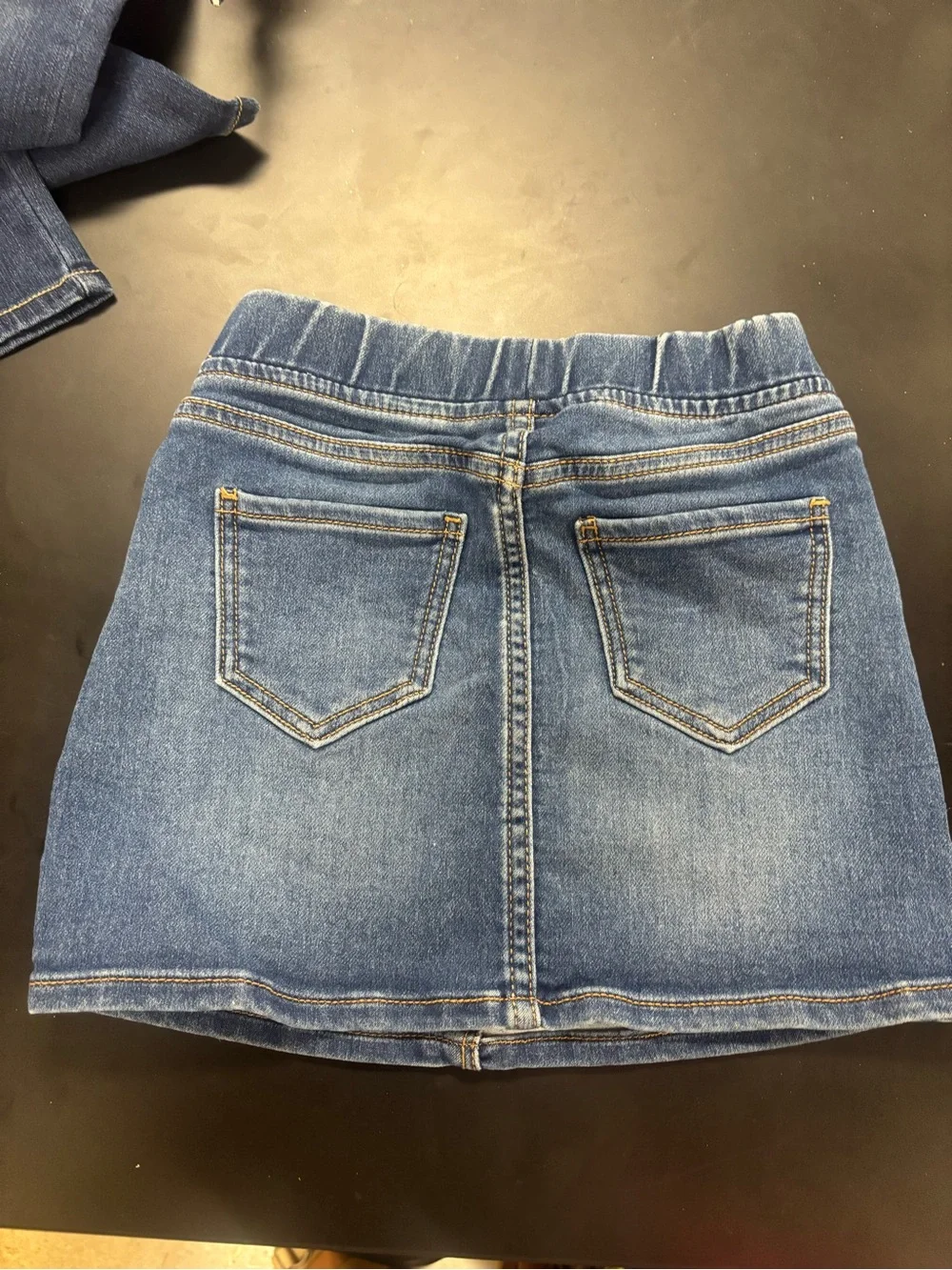 GAP Girls Blue Denim Skirt with Drawstring